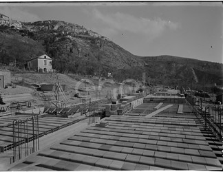 Lavori nella zona della centrale