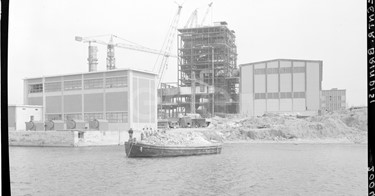 Centrale di Brindisi in costruzione