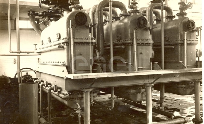 Settore chimico. Impianti di evaporazione. 1890/1954
