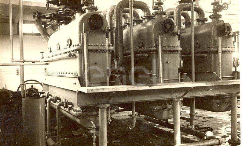 Settore chimico. Impianti di evaporazione. 1890/1954