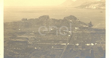 Isola di Vulcano. Visita del Principe P.Ginori Conti e collaboratori. 1937.
