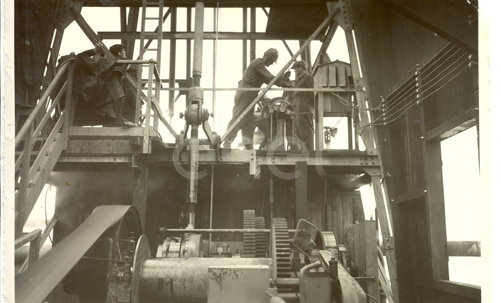 Fabbrica di Larderello. Soffionissimi n.2-4-5 e foro del Bargelli.