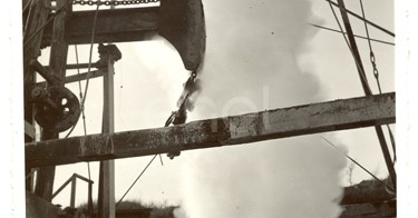 Larderello. Esplosione di vari soffioni.