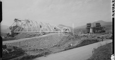 Dragline e centrale