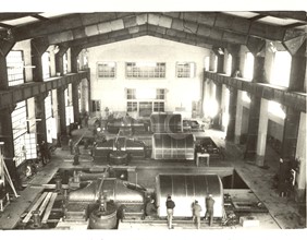 Larderello centrale N° 2 e cabina di trasformazione FF.SS. 1935/1938