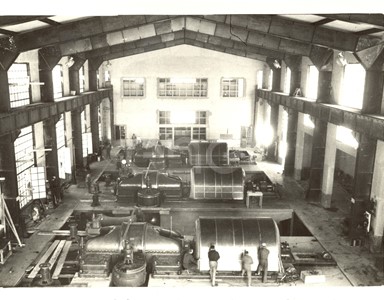 Larderello centrale N° 2 e cabina di trasformazione FF.SS. 1935/1938