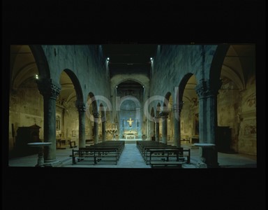 Navata centrale e abside