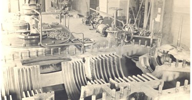 Centrale elettrica n° 1 dal 1917 al 1923