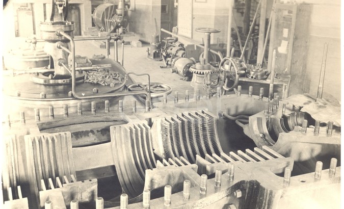Centrale elettrica n° 1 dal 1917 al 1923