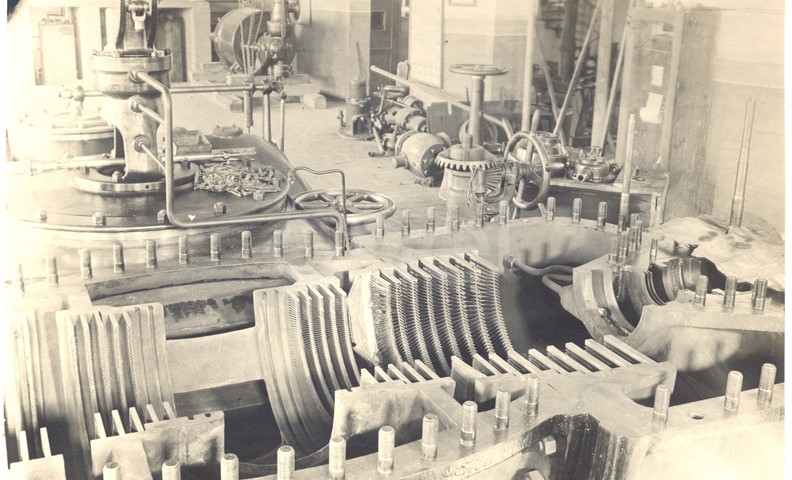 Centrale elettrica n° 1 dal 1917 al 1923