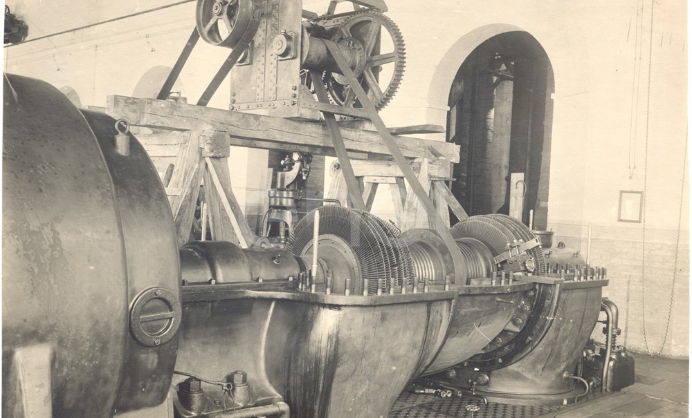 Centrale elettrica n° 1 dal 1917 al 1923