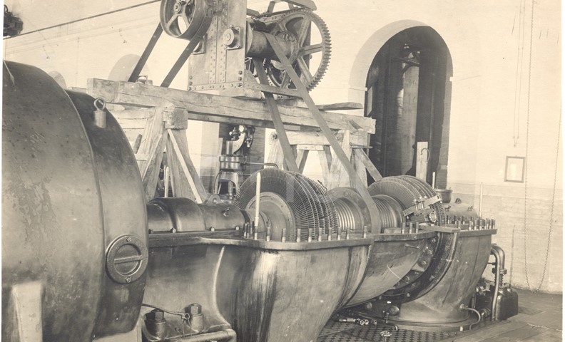 Centrale elettrica n° 1 dal 1917 al 1923