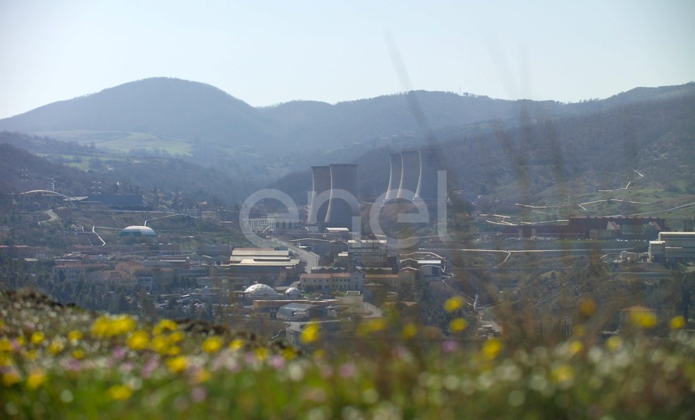 Veduta centrale di Larderello