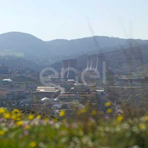 Veduta centrale di Larderello