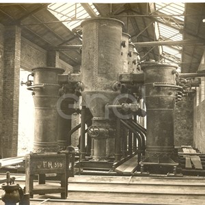 Centrale elettrica Castelnuovo. Gruppo di partecipanti alla inaugurazione della centrale elettrica.