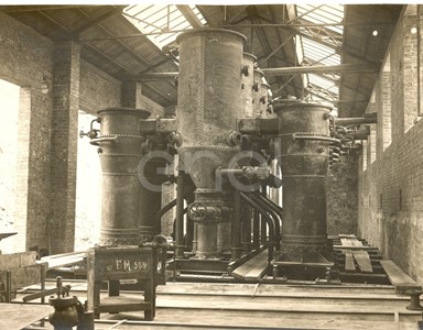 Centrale elettrica Castelnuovo. Gruppo di partecipanti alla inaugurazione della centrale elettrica.