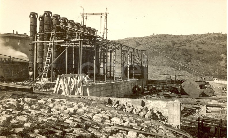 Impianto anidride carbonica. Anni 1924/1926/1937