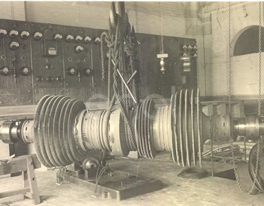 Centrale elettrica n° 1 dal 1917 al 1923