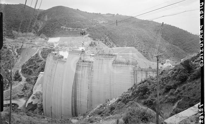 Diga in costruzione