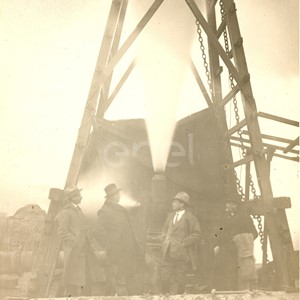 Fabbrica di Larderello. Misurazione soffioni.