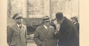 Larderello. Visite prefetti Margoni e Marzano, Sen.Bocciardo, Marchesi Imperiali, Principi Colonna, Conti Guicciardini. 1930/1937