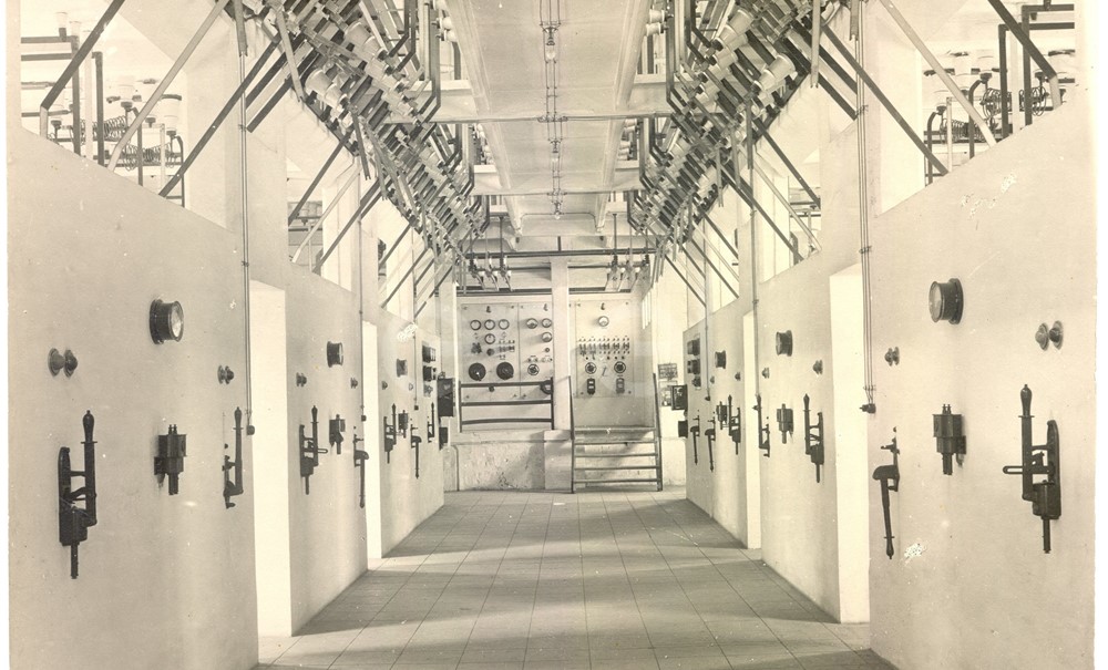 Centrale elettrica n° 1 dal 1917 al 1923