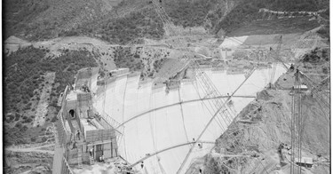 Diga in costruzione