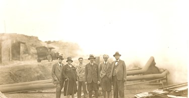 Larderello. Visite prefetti Margoni e Marzano, Sen.Bocciardo, Marchesi Imperiali, Principi Colonna, Conti Guicciardini. 1930/1937