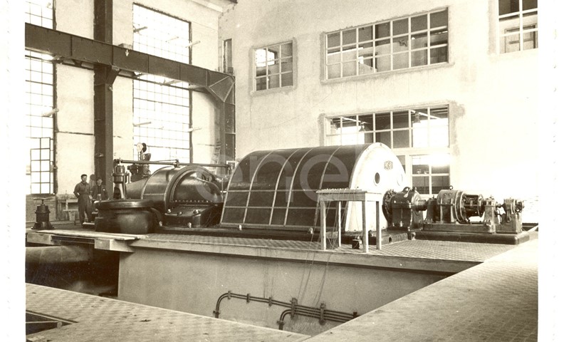 Larderello centrale N° 2 e cabina di trasformazione FF.SS. 1935/1938