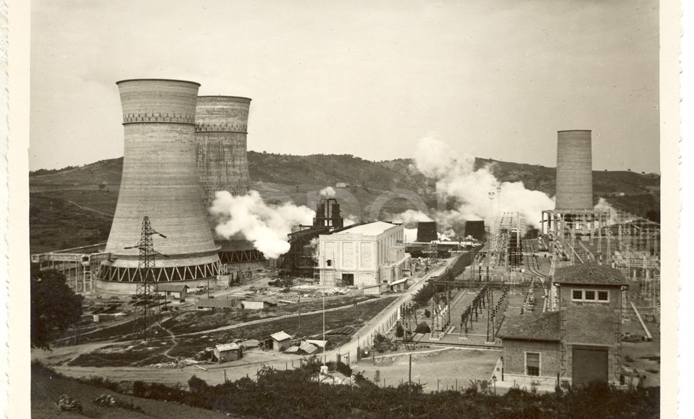 Larderello centrale N° 2 e cabina di trasformazione FF.SS. 1935/1938