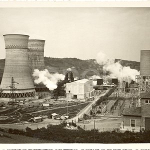 Larderello centrale N° 2 e cabina di trasformazione FF.SS. 1935/1938