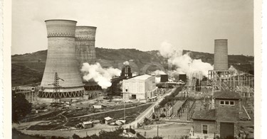 Larderello centrale N° 2 e cabina di trasformazione FF.SS. 1935/1938