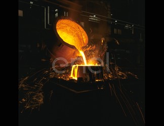 Colata in fonderia