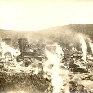 Fabbrica di Larderello. Misurazione soffioni.