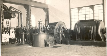 Centrale elettrica n° 1 dal 1924 al 1939