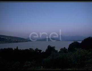 Lago al tramonto
