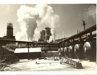 Larderello centrale N° 2 e cabina di trasformazione FF.SS. 1935/1938