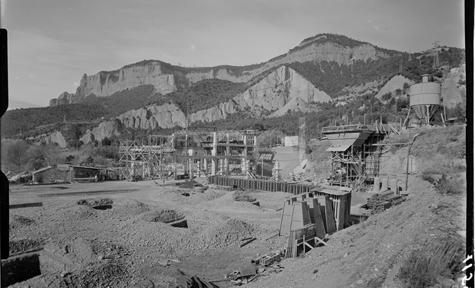 Cantiere della centrale