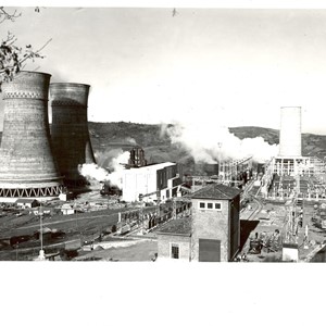 Larderello centrale N° 2 e cabina di trasformazione FF.SS. 1935/1938