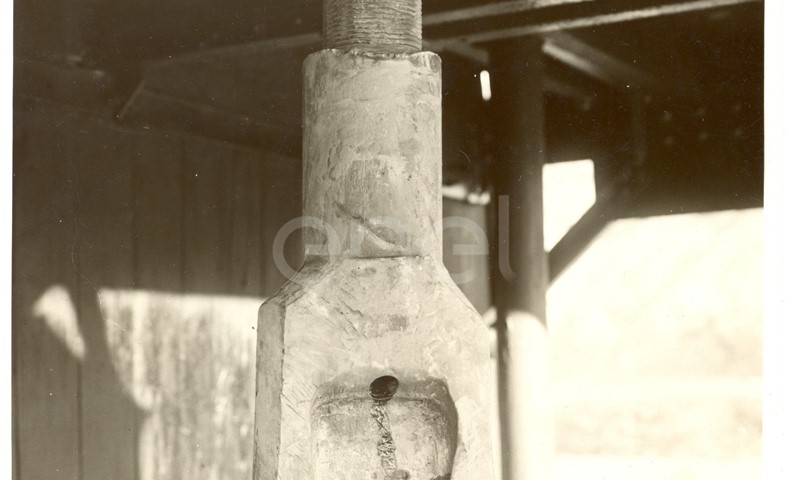 Fabbrica di Larderello. Disegni di vecchi attrezzi, sondaggi, magazzini sonde.