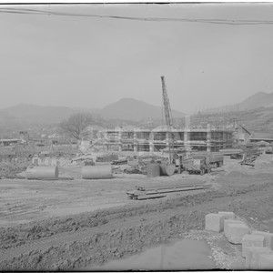 Centrale di Mercure in costruzione