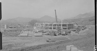 Centrale di Mercure in costruzione