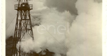 Fabbrica di Larderello. Soffionissimi n.2-4-5 e foro del Bargelli.