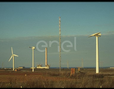 Aerogeneratori e centrale