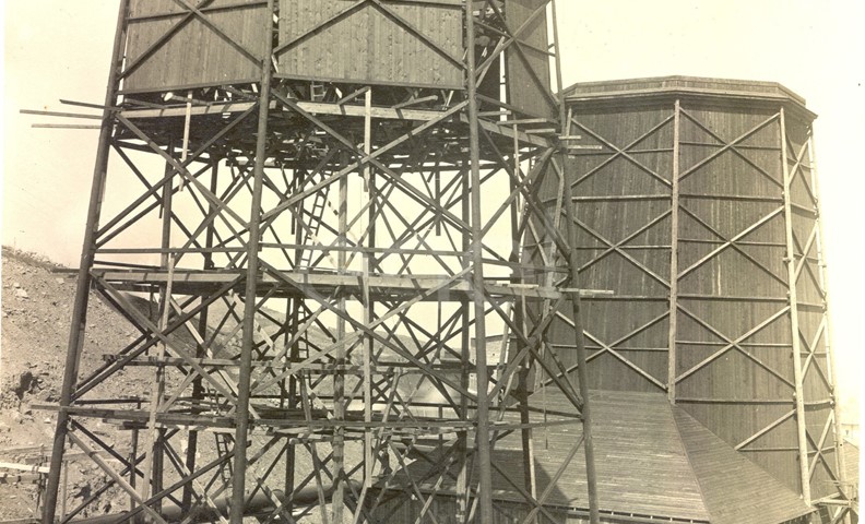 Centrale elettrica n° 1 dal 1913 al 1916
