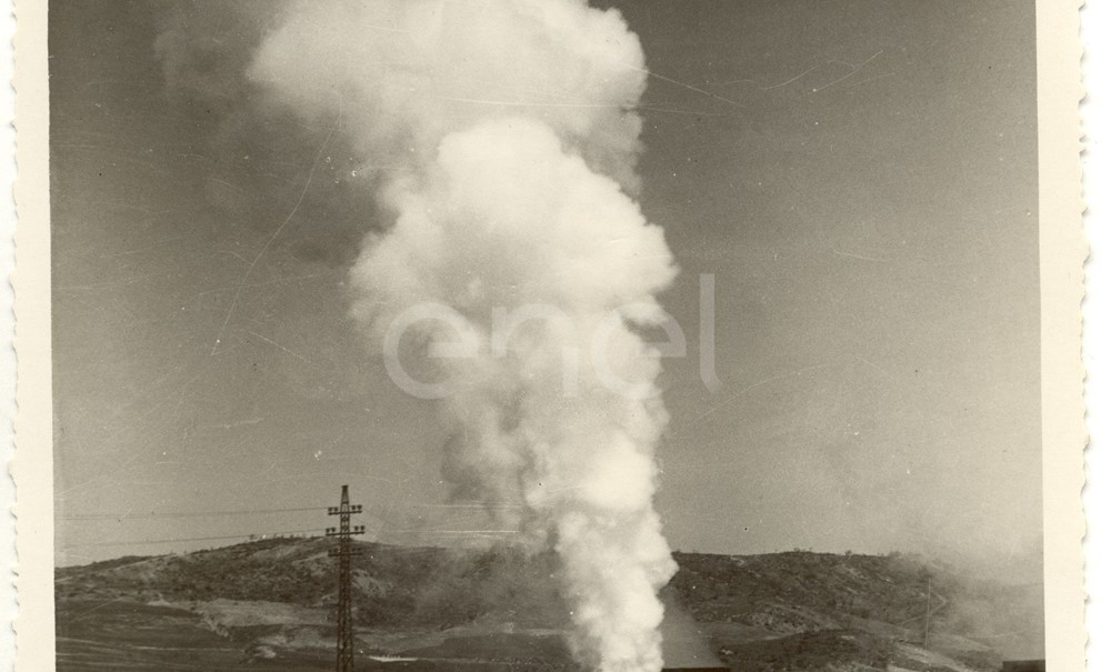 Fabbrica di Larderello. Soffionissimi n.2-4-5 e foro del Bargelli.