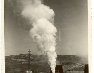 Fabbrica di Larderello. Soffionissimi n.2-4-5 e foro del Bargelli.