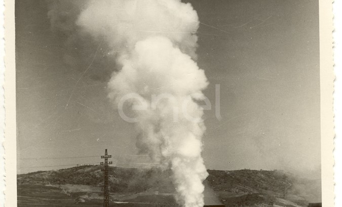 Fabbrica di Larderello. Soffionissimi n.2-4-5 e foro del Bargelli.