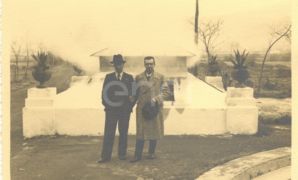 Agnano. Visita di studio del Principe P.Ginori Conti e collaboratori alle solfatare.