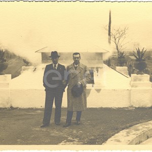 Agnano. Visita di studio del Principe P.Ginori Conti e collaboratori alle solfatare.